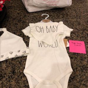 Rae Dunn 3 piece outfit